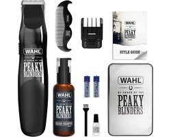 Wahl - Peaky Blinders - 5 Delig - Baardtrimmer set - Precisie Trimmer - Baardshampoo - Kam - Limited Edition