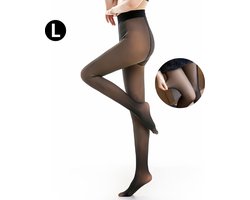 Bovista Gevoerde Panty - Fleece panty - Thermo Panty - Warme Panty - Winter Panty - Legging - Elastisch - Hoge Taille - Maat L