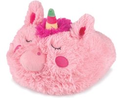 Cozy Noxxiez Voetenwarmer Eenhoorn Junior 35 Cm Pluche Roze