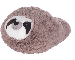 Cozy Noxxiez Voetenwarmer Luiaard Junior 35 X 25 Cm Pluche Bruin