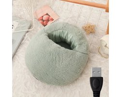 Elektrische Voetverwarmer USB - ComfyFeet Groen