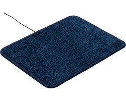 HEATEK - Energiebesparende infrarood verwarming - 50x40cm - 18W - Marine Blue - warme voeten mat, voeten verwarming, verwarmingsmat