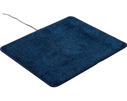 HEATEK | Energiebesparende infrarood verwarming | 70x60cm | 49W | Marine Blue | warme voeten mat, voeten verwarming, verwarmingsmat