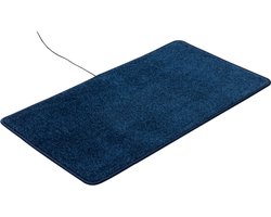 HEATEK - Infrarood verwarming - 110x60cm - 96W - Marine Blue - warme voeten mat, voeten verwarming, verwarmingsmat