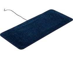 HEATEK - Infrarood verwarming - 90x40cm - Marine Blue - warme voeten mat, voeten verwarming, verwarmingsmat