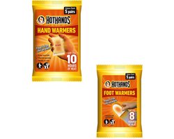 Hothands Handwarmers en voetwarmers - 10 per set