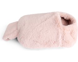 Sefya® Voetverwarmer met Warmwaterkruik - Kruik - Extra zacht - t/m Maat 43 - Roze