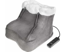 Tech-Med Elektrische Verwarmde Voet Warmer Schoen Voeten Massage Verwarming Zachte Fleece