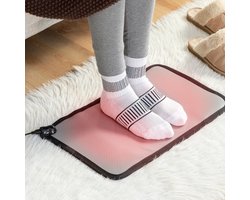 Verwarmingsmat - Warme Voeten Mat - Bureau Verwarming - Voetenwarmer - Voetenwarmer Electrisch - Verwarmde Voetenmat - Voetenmat - Vloerkleed verwarming