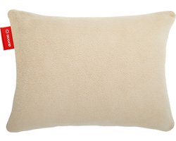 Auronic Warmtekussen - Sherpa Fleece - 45x60 - Oplaadbaar - Elektrisch kussen - Infrarood - Beige