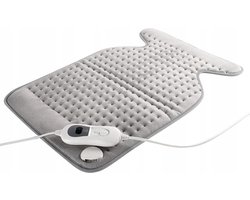 Botti Medic series Grigio plus warmtekussen met 3 standen - Warmtemat - Verwarmingsmat - Heating pad - 100W - Grijs