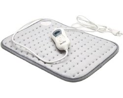 Botti Medic series Grigio Warmtekussen met 3 warmtestanden - Warmtemat - Verwarmingsmat - Heating pad - 100W - Grijs