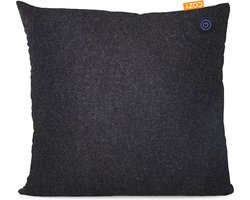 Cozy warmtekussen | Una | Duurzaam & Draadloos | Infrarood | 45x45 cm | Black | Grote Batterij