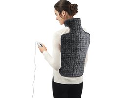 Elektrisch Warmtekussen voor Rug, Voeten, Nek, Schouders en Buik - Wasbaar Verwarmingskussen - Verwarmingsmat - Heating Pad 62x41 cm