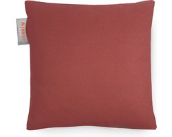 Inkuz - Warmtekussen - Infrarood - Draadloos - Velvet - Zalm Roze - Gote powerbank - Oplaadbaar - Warmte kussen - 45x45