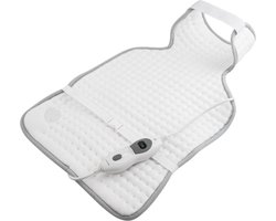 Lanaform - Heating Blanket Back - Electrische Deken 1 Persoon - Elektrische Nekwarmer - Elektrische Rugwarmer - Elektrisch Kussen - 3 Warmtestanden - Extrazachte Fleece - Machinewasbaar