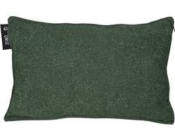 Qnuz warmtekussen - Groen - 40x60cm - elektrisch - oplaadbaar - USB - draadloos - infrarood - kerstpakket - bouclé - warmtekussen oplaadbaar - incl. powerbank - infrarood