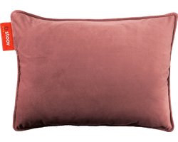 Stoov Warmtekussen - Ploov - Duurzaam & Draadloos - Infrarood warmtekussen - 45x60 Velvet - Pepper Pink - Plus Batterij