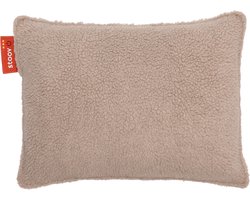 Stoov Warmtekussen - Ploov - Duurzaam & Draadloos - Infrarood warmtekussen - 45x60 Woolly Beige - Plus Batterij