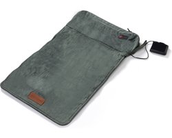 Warmtekussen | 50 x 30 | Navy Green | Duurzaam & Draadloos | USB | Tot 7 uur verwarming