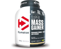 Dymatize Super Mass Gainer - Weight Gainer / Mass Gainer - Vanille - 2700 gram (8 Shakes)