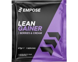 Empose Nutrition Lean Mass Gainer - Berries & Cream - Sample - 47 gram / 200 ml