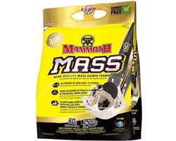 Interactive Nutrition Mammoth Mass 2500 - Cookies - Weight Gainer / Mass Gainer - 2270 gram (7 shakes)