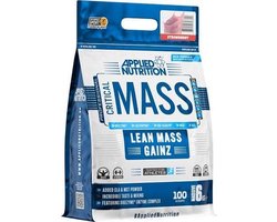 Mass Gainer - CRITICAL MASS 6000g Applied Nutrition - - Aardbei