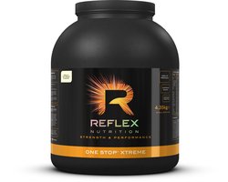 One Stop Xtreme Reflex Nutrition 4.35 KG Vanille - Weight Gainer Poeder, Mass Gainer, Gewichtstoename, Spiergroei, Spiermassa