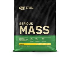 Optimum Nutrition Serious Mass - Banana - Mass Gainer - Weight Gainer - 5450 gram (16 servings)