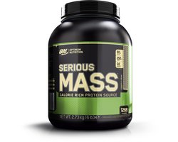 Optimum Nutrition Serious Mass - Cookies & Cream - Mass Gainer - Weight Gainer - 2727 gram (8 servings)