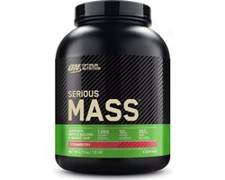 Optimum Nutrition Serious Mass - Vanilla - Mass Gainer - Weight Gainer - 2727 gram (8 servings)