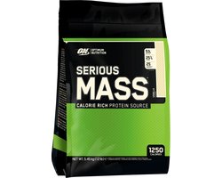 Optimum Nutrition Serious Mass - Vanilla - Mass Gainer - Weight Gainer - 5450 gram (16 servings)