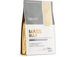 OstroVit - Mass Bulk - 700 g - Vanillia - WPC protein - Carbohydrates - Mass Gainer - Weight gainer - Aankomen Spiermassa