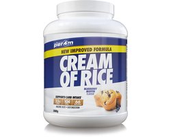 Per4m - Cream of Rice - 2kg - Blueberry Muffin - Weight Gainer - Mass Gainer - COR - Cream of rice - Rijstmeel - Shake - Fitness - Krachttraining - Gym