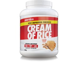 Per4m - Cream of Rice - 2kg - Caramel Biscuit - Weight Gainer - Mass Gainer - COR - Cream of rice - Rijstmeel - Shake - Fitness - Krachttraining - Gym