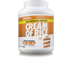 Per4m - Cream of Rice - 2kg - Carrot Cake - Weight Gainer - Mass Gainer - COR - Cream of rice - Rijstmeel - Shake - Fitness - Krachttraining - Gym