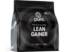 Pure. Lean Gainer - chocolade - 3000gr - eiwitten - weight gainer / mass gainer