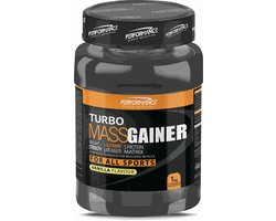 Turbo Mass Gainer (Banana - 1000 gram) - Performance - Weight gainer - Mass gainer - Sportvoeding - 13 shakes