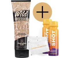 Australian Gold - Wild Obsession + 2 Your Sun Shots + 2 Verfrissingsdoekjes