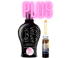 Black Velvet 360 ml plus Olie 6ml en Olie 2 ml exclusief bij Zonnestudio Blue Lagoon