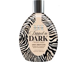 Brown Sugar Double Dark Dipped in the Dark - zonnebankcreme - 400X bronzers- 400 ml