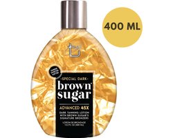 BROWN SUGAR SPECIAL DARK Zonnebankcreme ADVANCED 45X DARK BRONZER - 400 ml