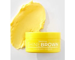 Byrokko - Shine brown - Tanning Cream - Tropical - 200ml