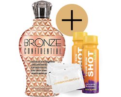 Devoted Creations - Bronze Confidential + 2 Your Sun Shots + 2 Verfrissingsdoekjes