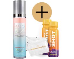 Devoted Creations- Halo Beam Cream + 2 Your Sun Shots + 2 Verfrissingsdoekjes