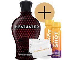 Devoted Creations - Infatuated + 2 Your Sun Shots + 2 Verfrissingsdoekjes