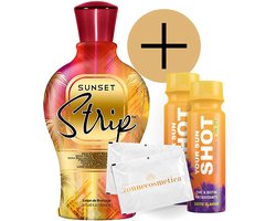 Devoted Creations - Sunset Strip + 2 Your Sun Shots + 2 Verfrissingsdoekjes