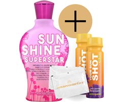 Devoted Creations - Sunshine Superstar + 2 Your Sun Shots + 2 Verfrissingsdoekjes