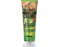 Pro Tan BEACHES AND CRÉME™ DARK TANNING GELÉE Zonnebankcreme - Bruiningsversneller - 250ml